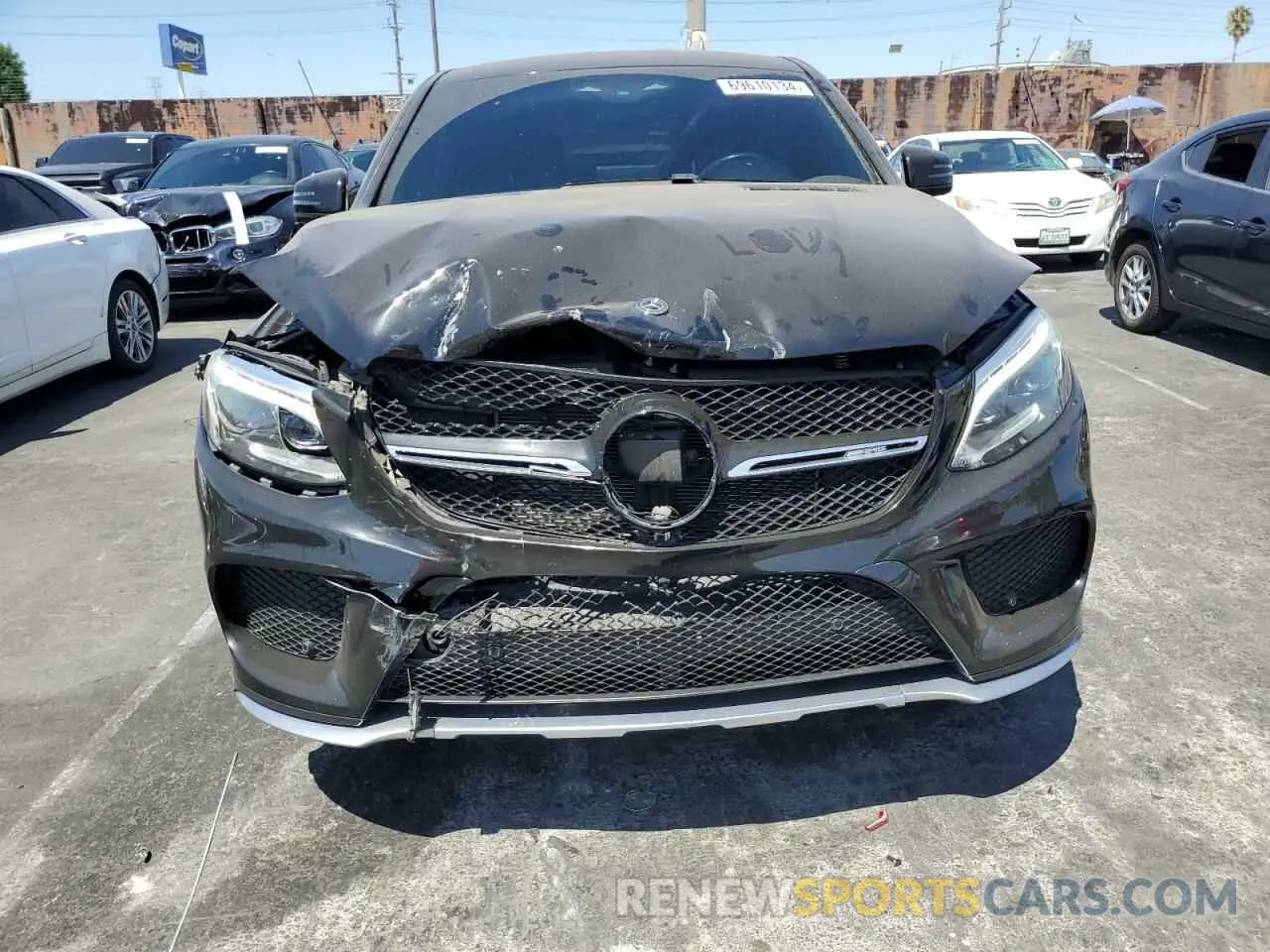 5 Photograph of a damaged car 4JGED6EB5KA154073 MERCEDES-BENZ GLE-CLASS 2019