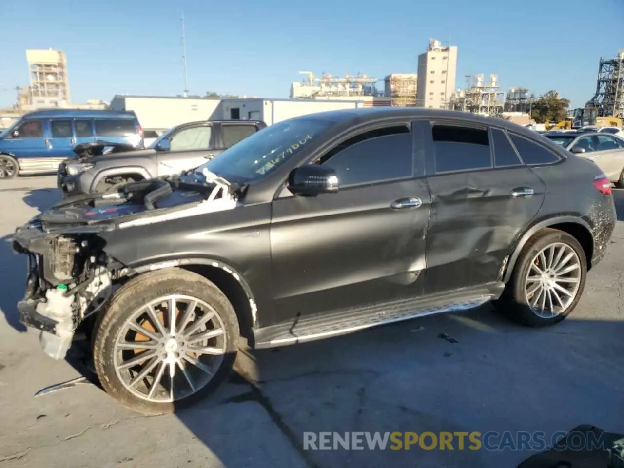 1 Photograph of a damaged car 4JGED6EB7KA141812 MERCEDES-BENZ GLE-CLASS 2019