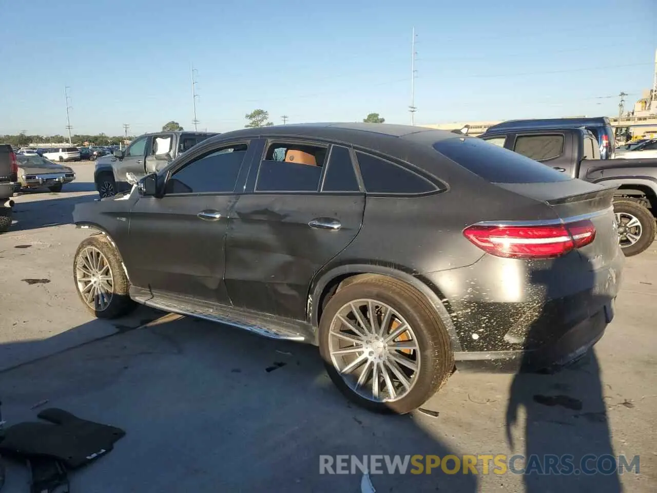 2 Photograph of a damaged car 4JGED6EB7KA141812 MERCEDES-BENZ GLE-CLASS 2019