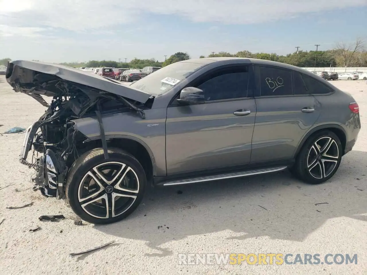 1 Photograph of a damaged car 4JGED6EB7KA151269 MERCEDES-BENZ GLE-CLASS 2019