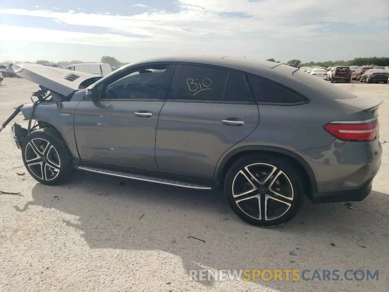 2 Photograph of a damaged car 4JGED6EB7KA151269 MERCEDES-BENZ GLE-CLASS 2019