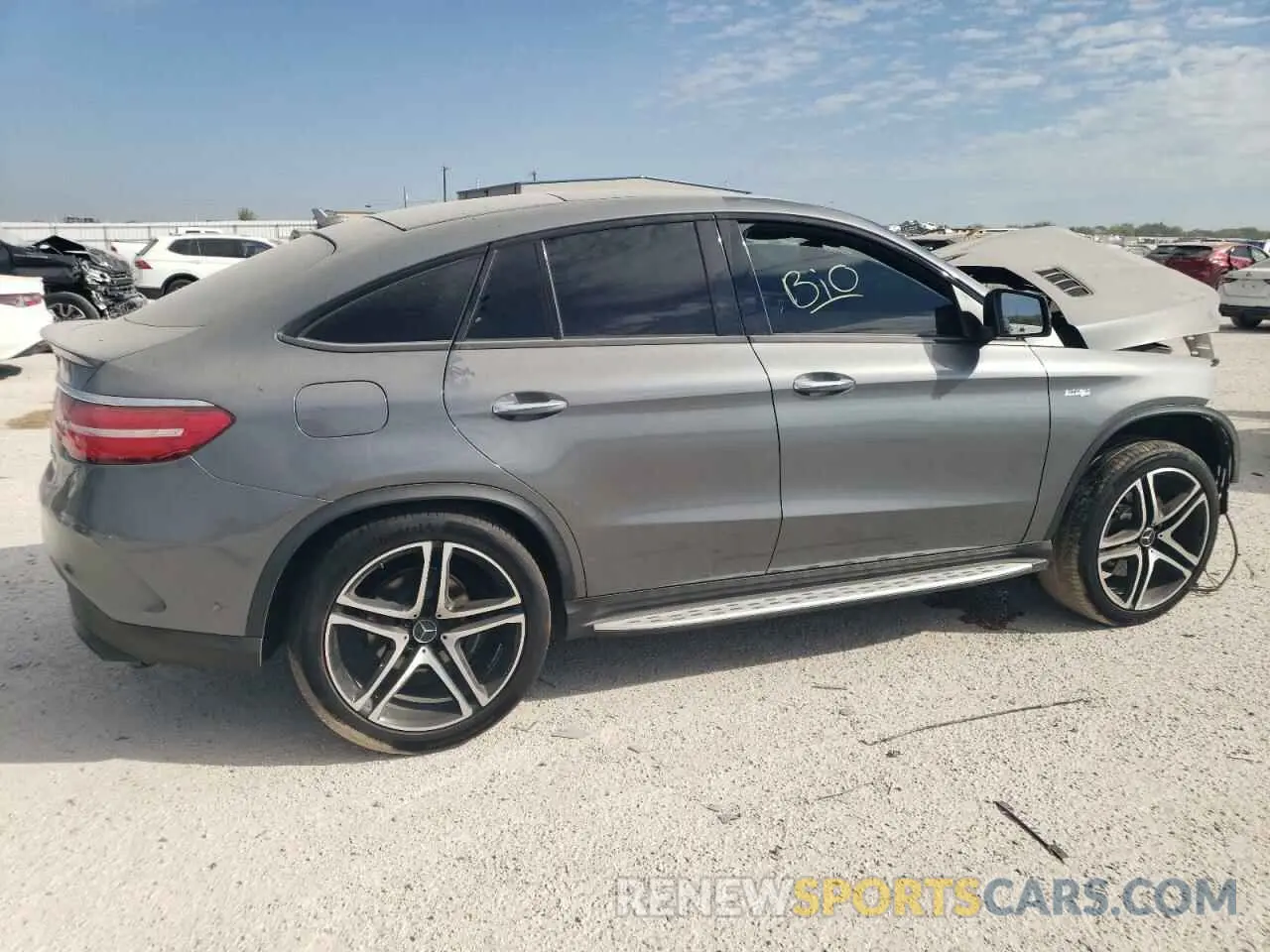 3 Photograph of a damaged car 4JGED6EB7KA151269 MERCEDES-BENZ GLE-CLASS 2019