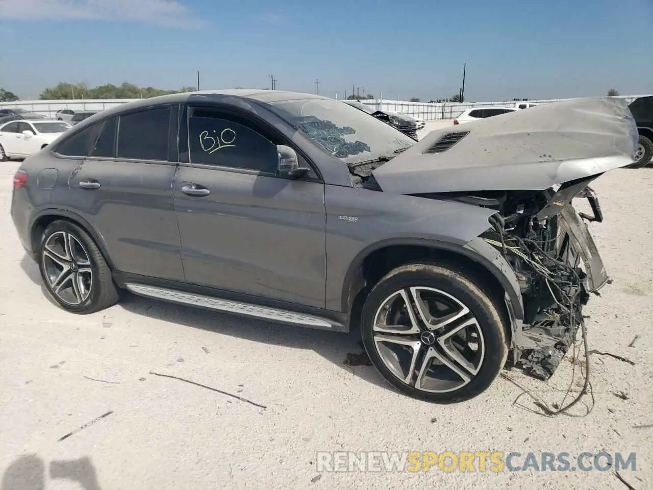 4 Photograph of a damaged car 4JGED6EB7KA151269 MERCEDES-BENZ GLE-CLASS 2019