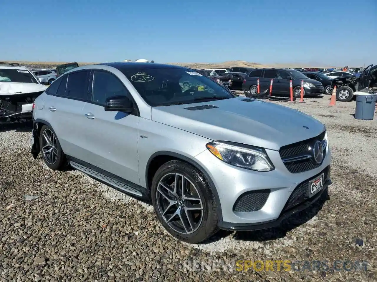 1 Photograph of a damaged car 4JGED6EB8KA150633 MERCEDES-BENZ GLE-CLASS 2019