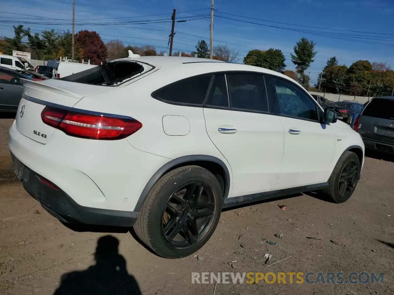 3 Photograph of a damaged car 4JGED6EBXKA132618 MERCEDES-BENZ GLE-CLASS 2019