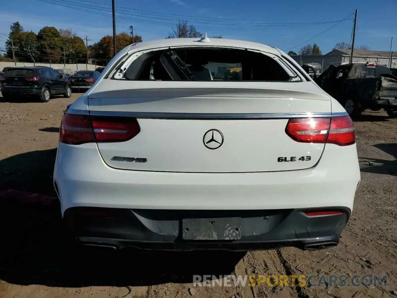 6 Photograph of a damaged car 4JGED6EBXKA132618 MERCEDES-BENZ GLE-CLASS 2019