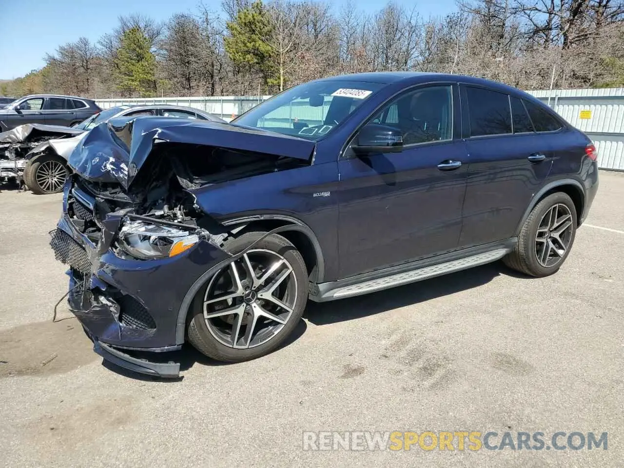1 Photograph of a damaged car 4JGED6EBXKA139391 MERCEDES-BENZ GLE-CLASS 2019