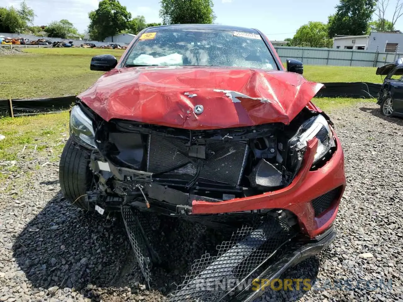 5 Photograph of a damaged car 4JGED6EBXKA152593 MERCEDES-BENZ GLE-CLASS 2019