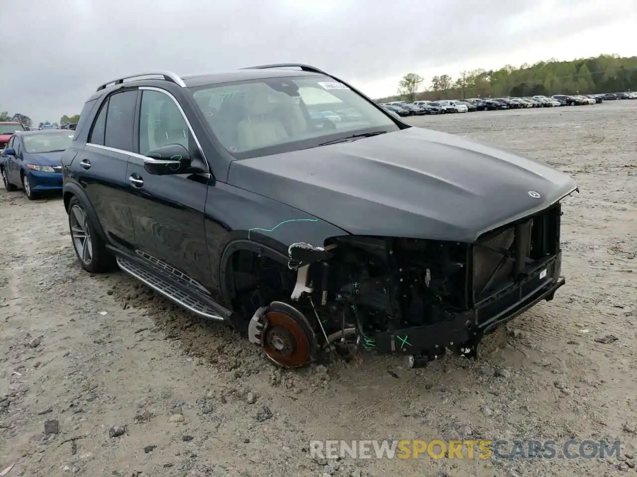 1 Photograph of a damaged car 4JGFB4JB0LA111654 MERCEDES-BENZ GLE-CLASS 2020