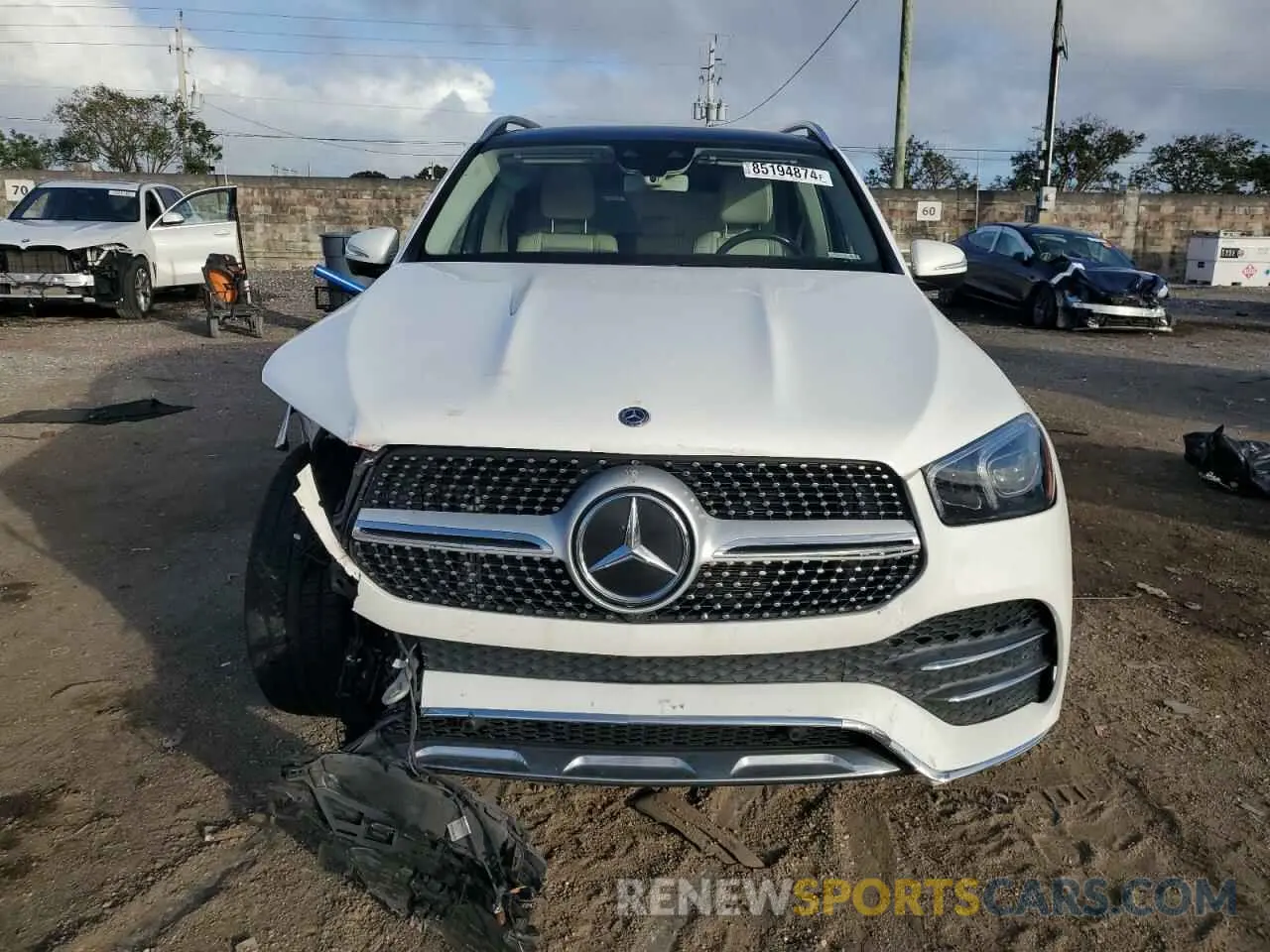 5 Photograph of a damaged car 4JGFB4JB1LA195659 MERCEDES-BENZ GLE-CLASS 2020