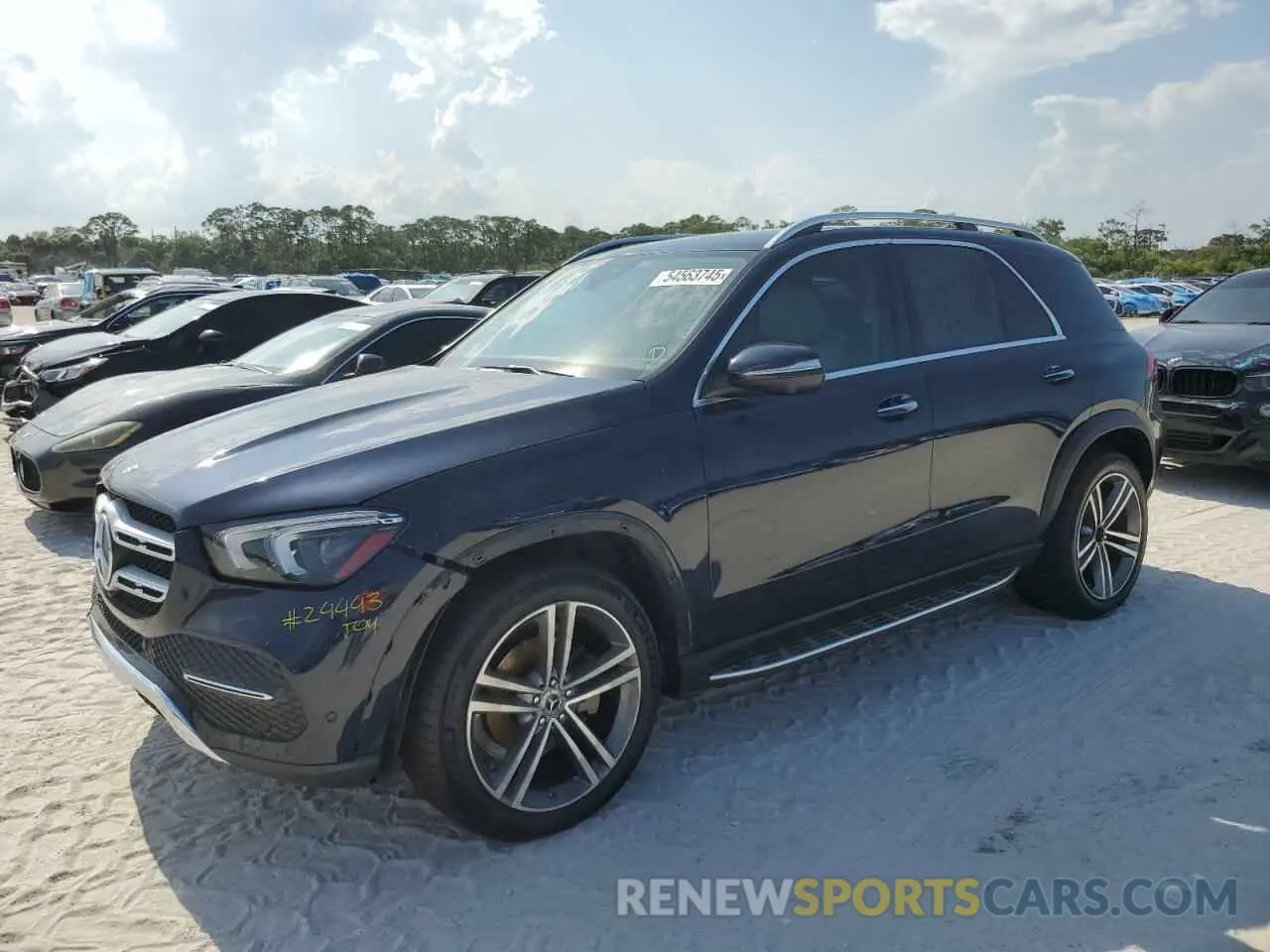 1 Photograph of a damaged car 4JGFB4JB4LA129137 MERCEDES-BENZ GLE-CLASS 2020