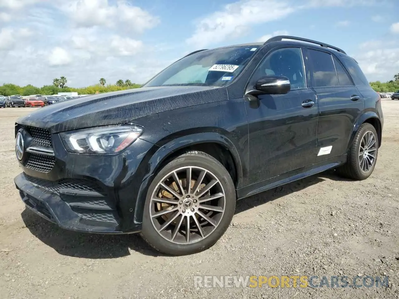 1 Photograph of a damaged car 4JGFB4JB4LA297215 MERCEDES-BENZ GLE-CLASS 2020