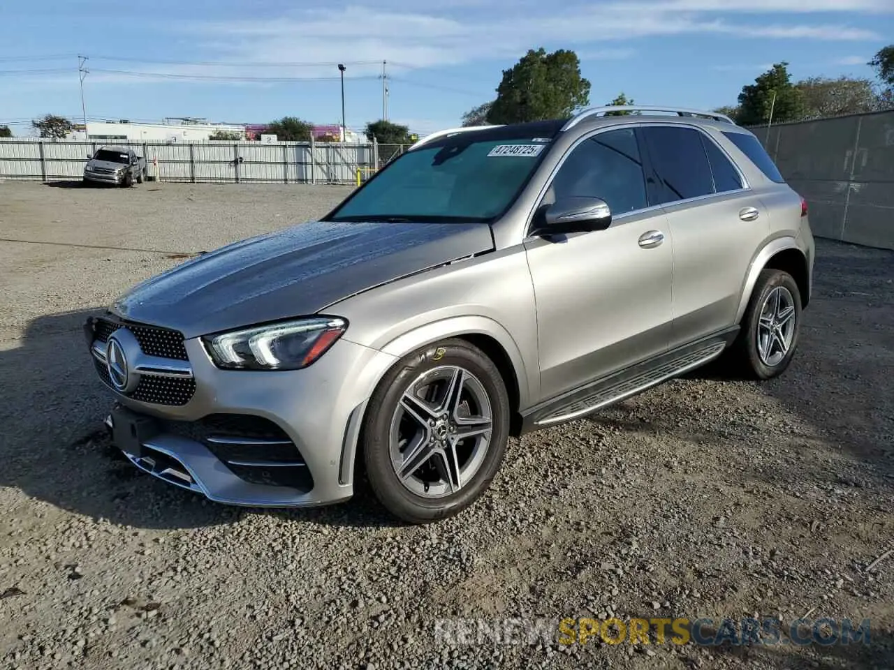 1 Photograph of a damaged car 4JGFB4JB5LA238996 MERCEDES-BENZ GLE-CLASS 2020