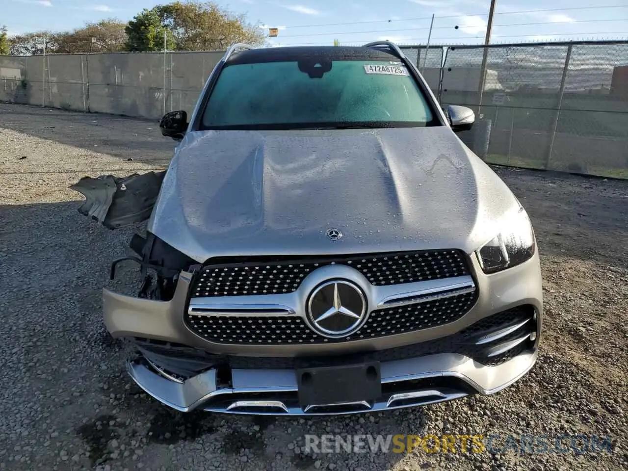 5 Photograph of a damaged car 4JGFB4JB5LA238996 MERCEDES-BENZ GLE-CLASS 2020