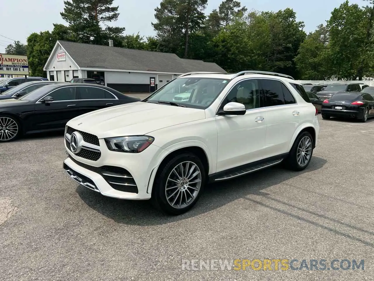 2 Photograph of a damaged car 4JGFB4JB8LA110221 MERCEDES-BENZ GLE-CLASS 2020