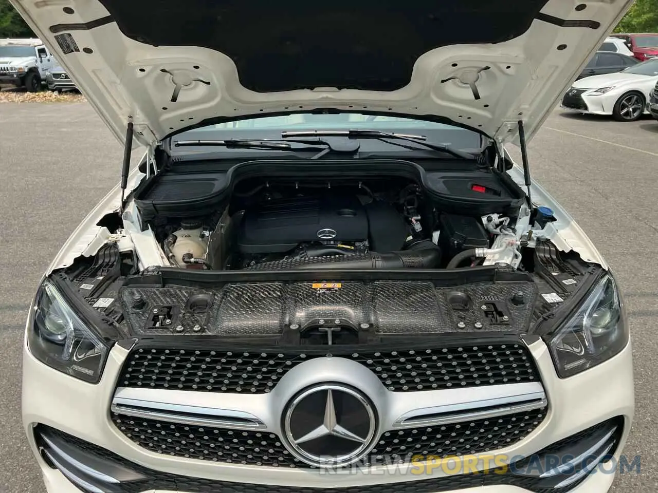 8 Photograph of a damaged car 4JGFB4JB8LA110221 MERCEDES-BENZ GLE-CLASS 2020