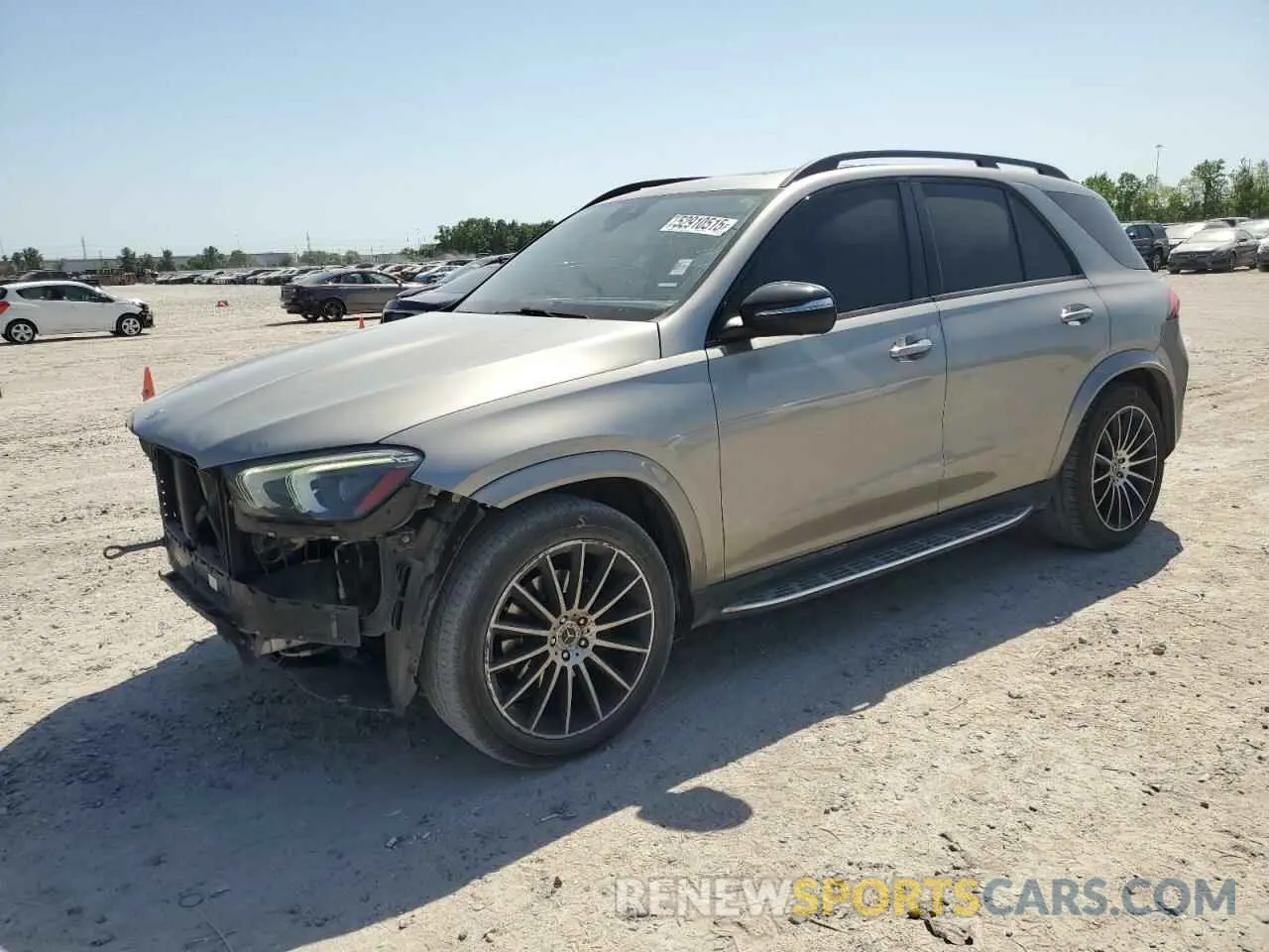 1 Photograph of a damaged car 4JGFB4JB8LA127407 MERCEDES-BENZ GLE-CLASS 2020