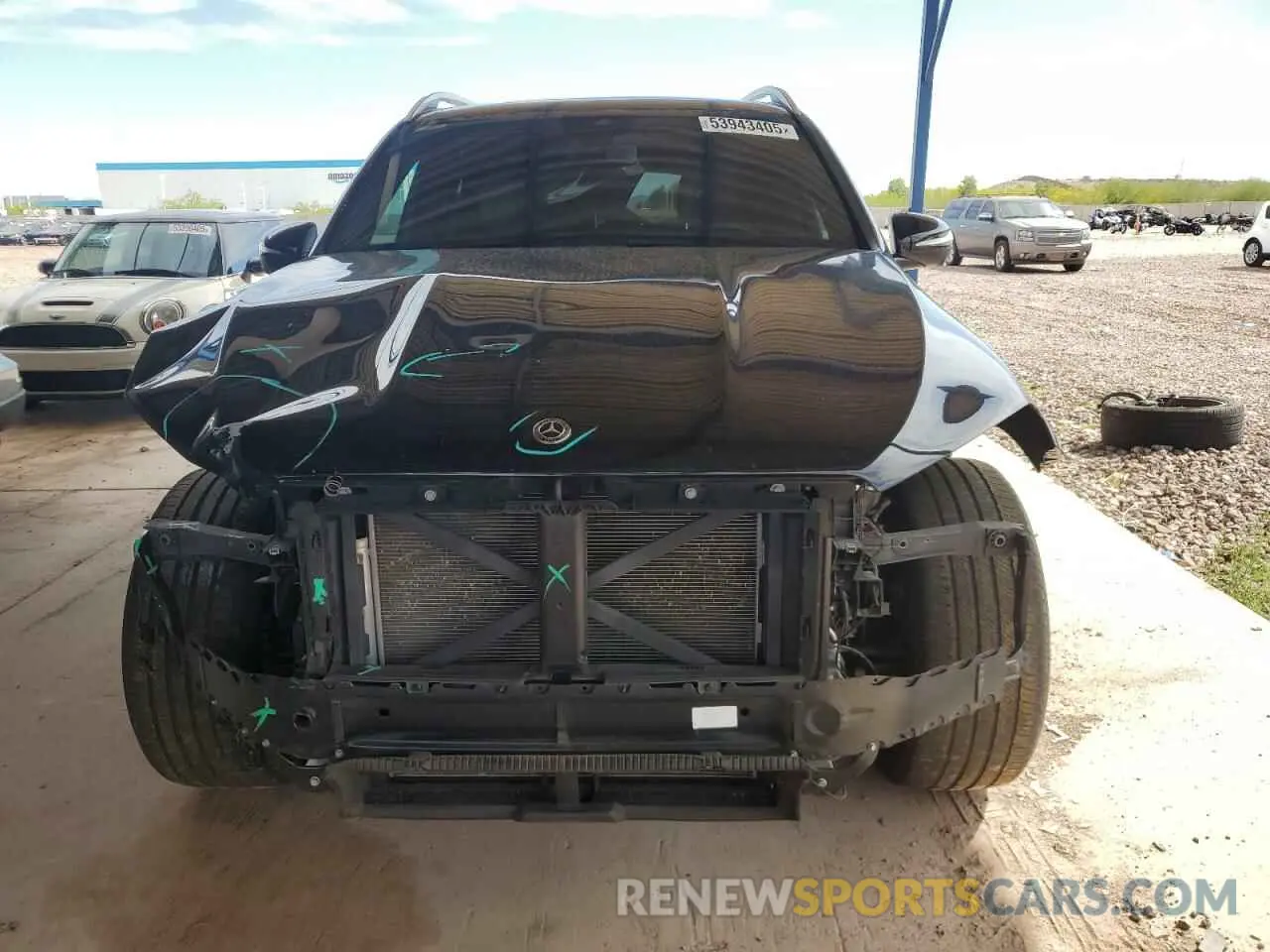5 Photograph of a damaged car 4JGFB4JB9LA245434 MERCEDES-BENZ GLE-CLASS 2020