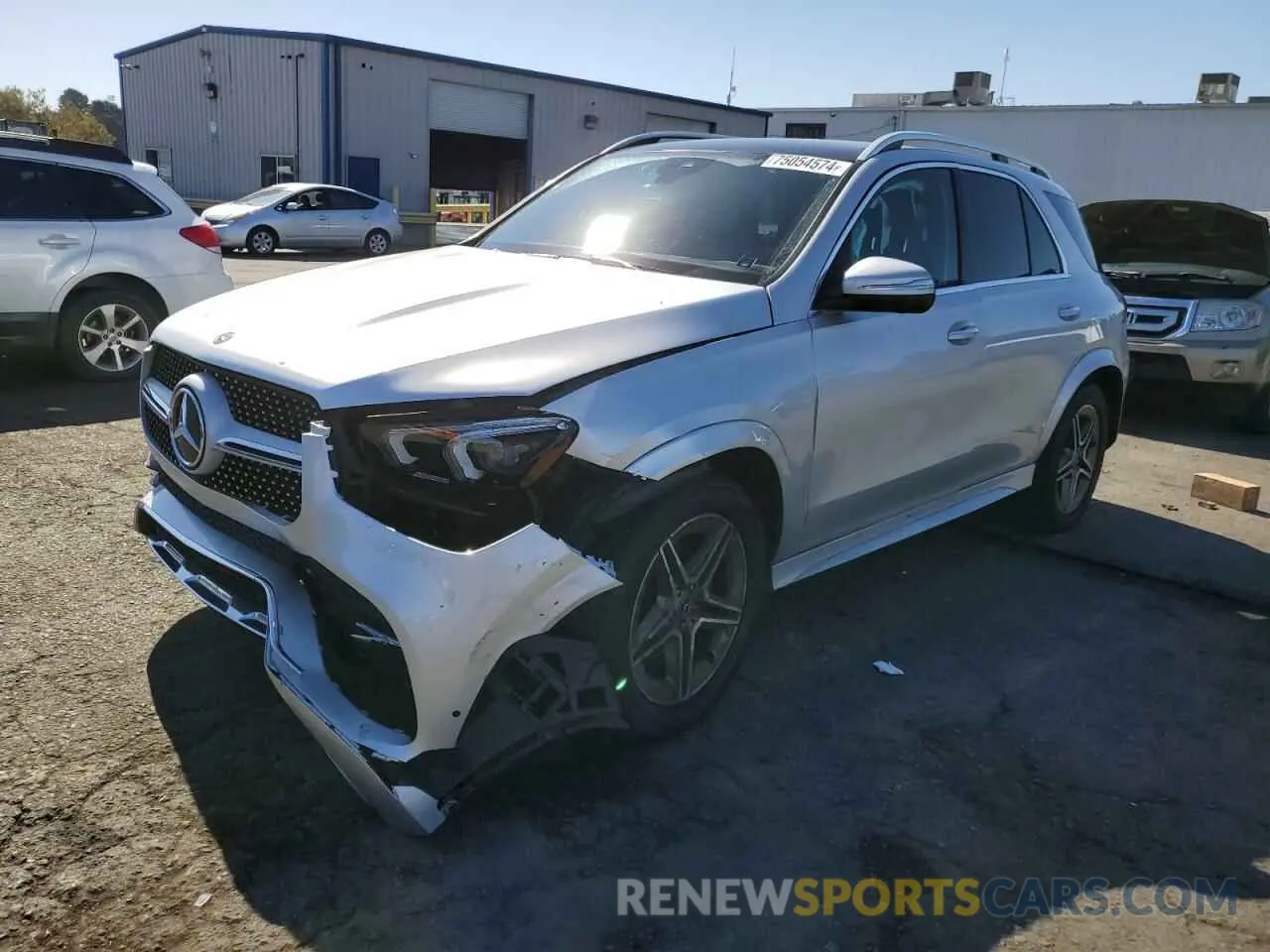 1 Photograph of a damaged car 4JGFB4JE1LA218495 MERCEDES-BENZ GLE-CLASS 2020
