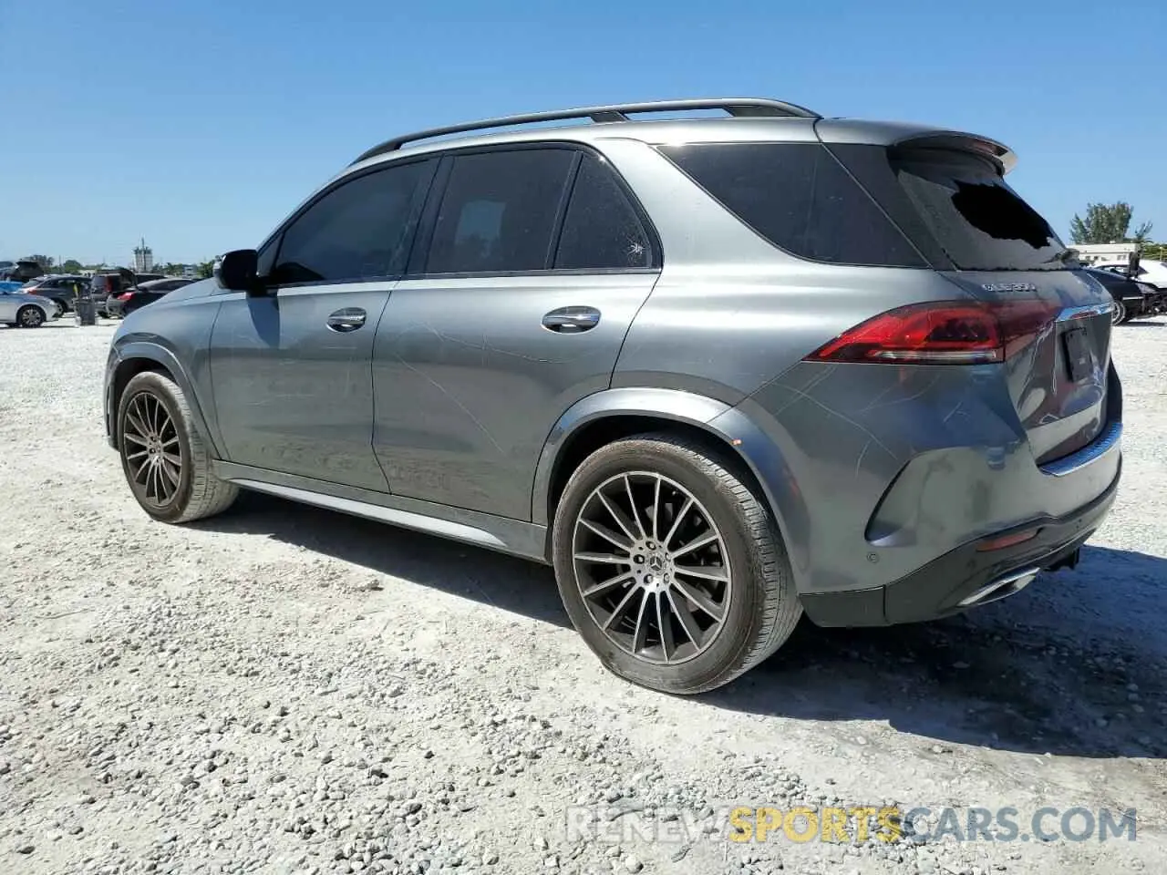 2 Photograph of a damaged car 4JGFB4JE7LA111225 MERCEDES-BENZ GLE-CLASS 2020