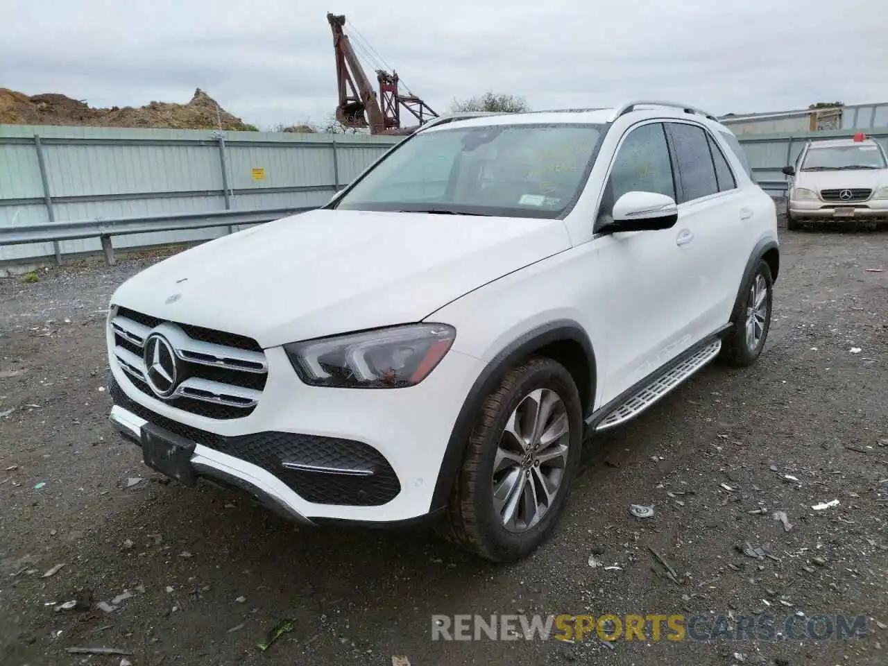 2 Photograph of a damaged car 4JGFB4KB0LA063801 MERCEDES-BENZ GLE-CLASS 2020