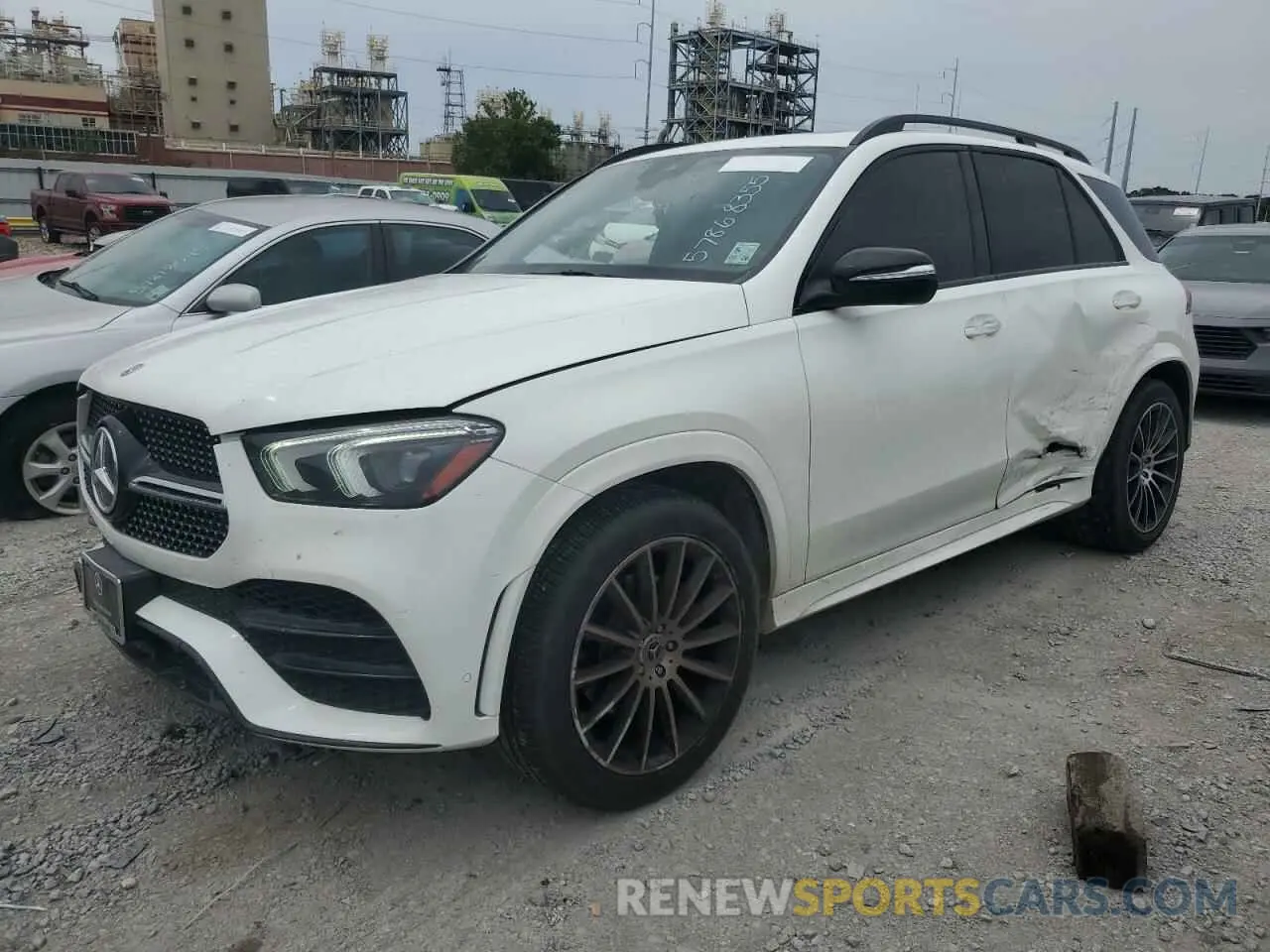 1 Photograph of a damaged car 4JGFB4KB0LA242999 MERCEDES-BENZ GLE-CLASS 2020