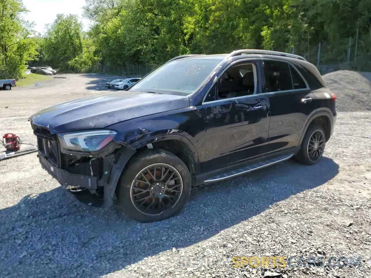 1 Photograph of a damaged car 4JGFB4KB1LA009519 MERCEDES-BENZ GLE-CLASS 2020