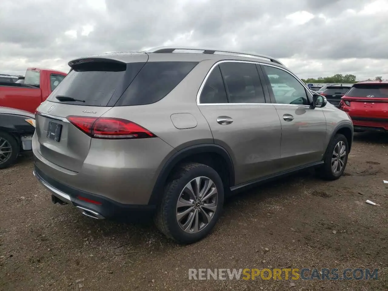 3 Photograph of a damaged car 4JGFB4KB1LA011478 MERCEDES-BENZ GLE-CLASS 2020