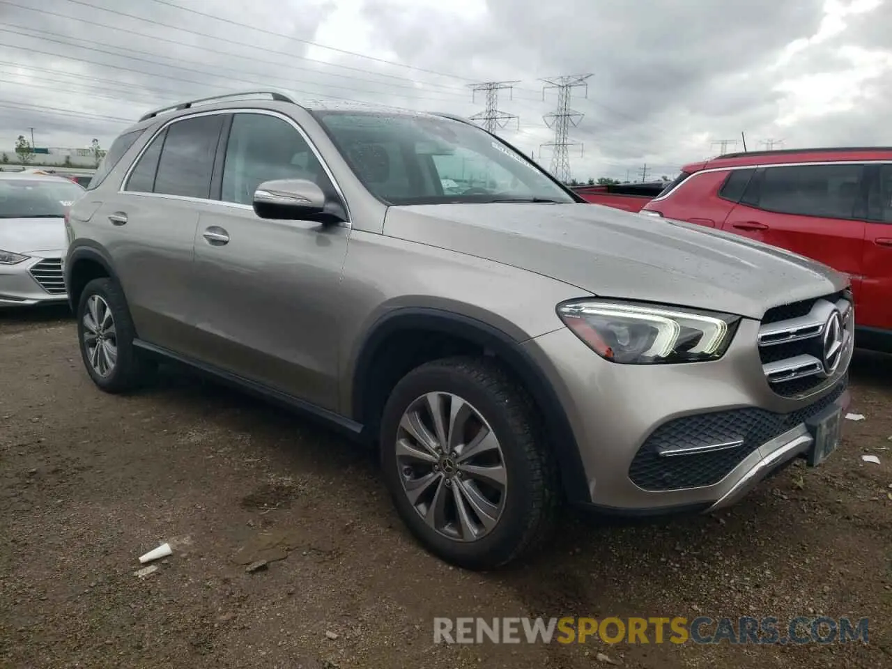 4 Photograph of a damaged car 4JGFB4KB1LA011478 MERCEDES-BENZ GLE-CLASS 2020