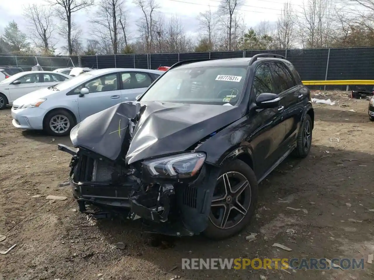 2 Photograph of a damaged car 4JGFB4KB1LA051883 MERCEDES-BENZ GLE-CLASS 2020