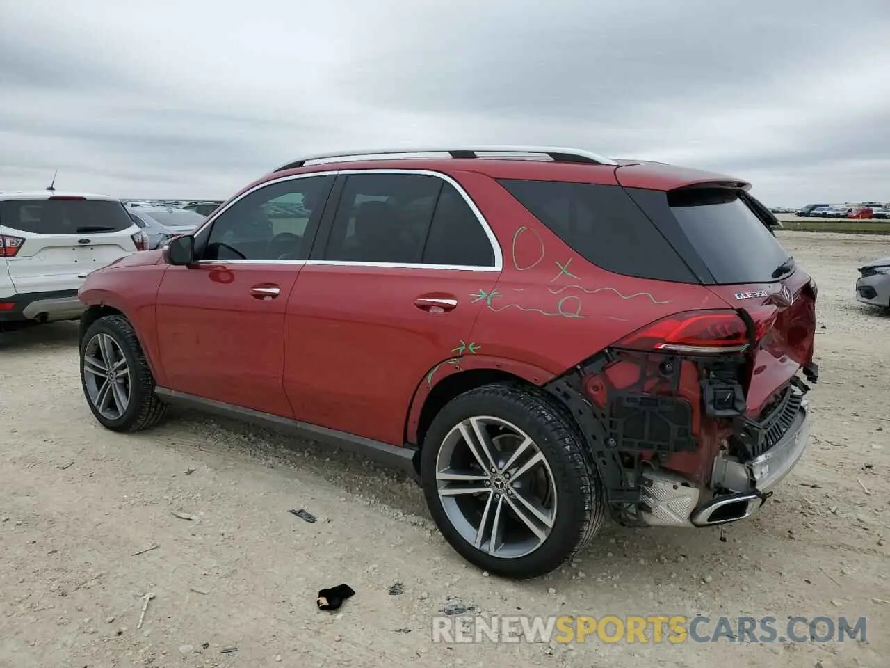 2 Photograph of a damaged car 4JGFB4KB3LA079538 MERCEDES-BENZ GLE-CLASS 2020