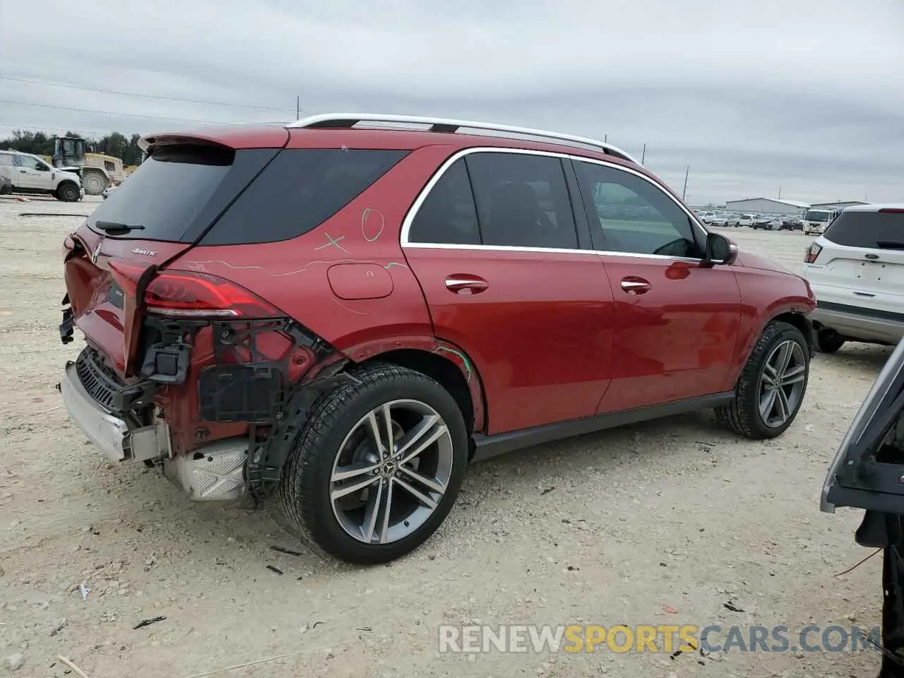 3 Photograph of a damaged car 4JGFB4KB3LA079538 MERCEDES-BENZ GLE-CLASS 2020