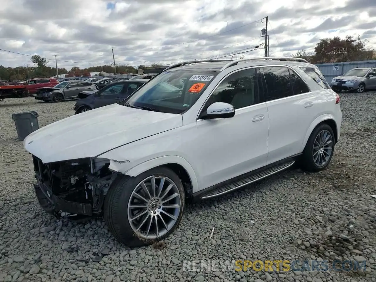 1 Photograph of a damaged car 4JGFB4KB3LA095402 MERCEDES-BENZ GLE-CLASS 2020