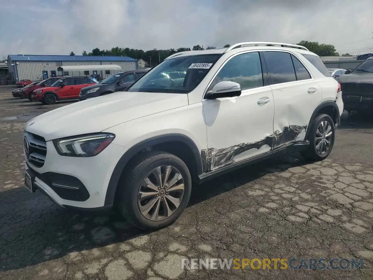 1 Photograph of a damaged car 4JGFB4KB3LA106253 MERCEDES-BENZ GLE-CLASS 2020
