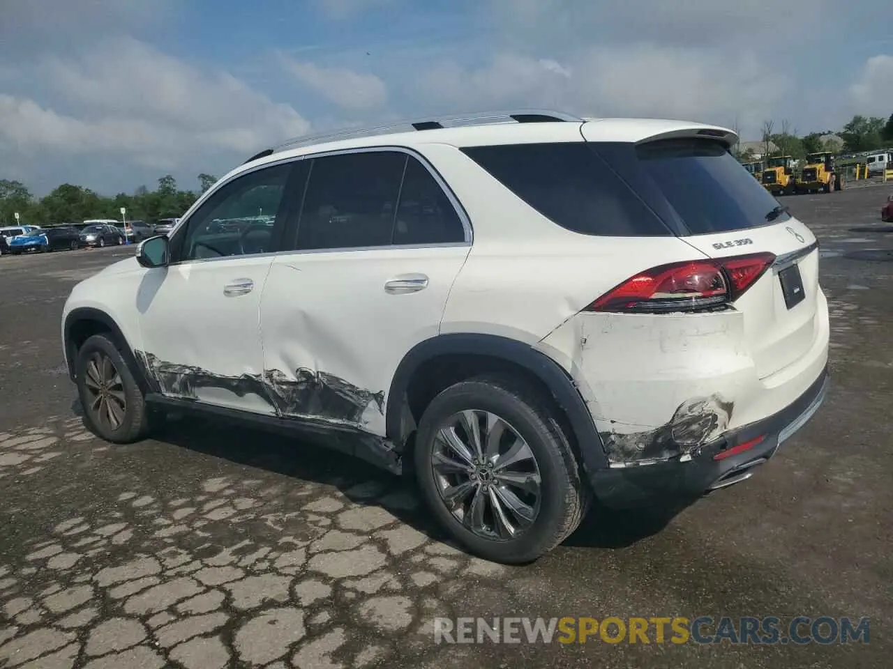 2 Photograph of a damaged car 4JGFB4KB3LA106253 MERCEDES-BENZ GLE-CLASS 2020