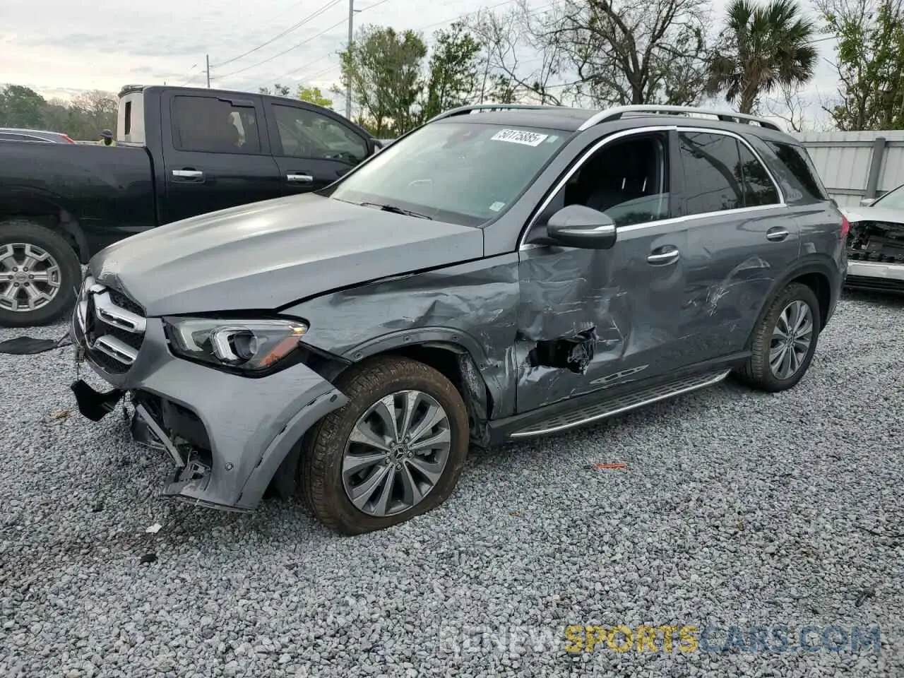 1 Photograph of a damaged car 4JGFB4KB3LA137065 MERCEDES-BENZ GLE-CLASS 2020