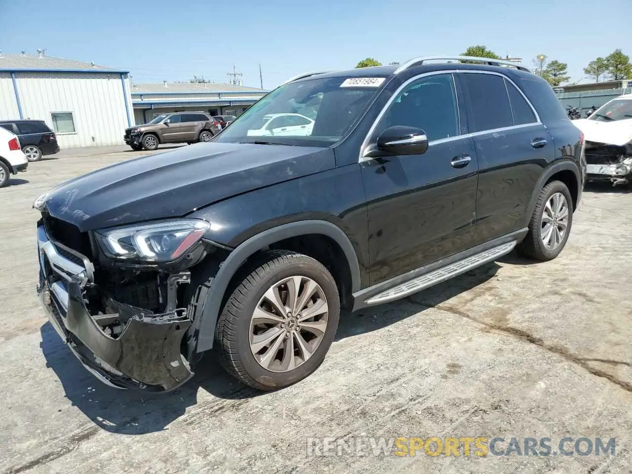 1 Photograph of a damaged car 4JGFB4KB4LA053885 MERCEDES-BENZ GLE-CLASS 2020