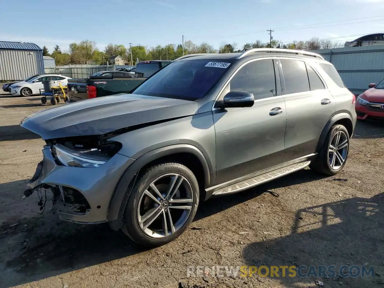 1 Photograph of a damaged car 4JGFB4KB4LA159107 MERCEDES-BENZ GLE-CLASS 2020