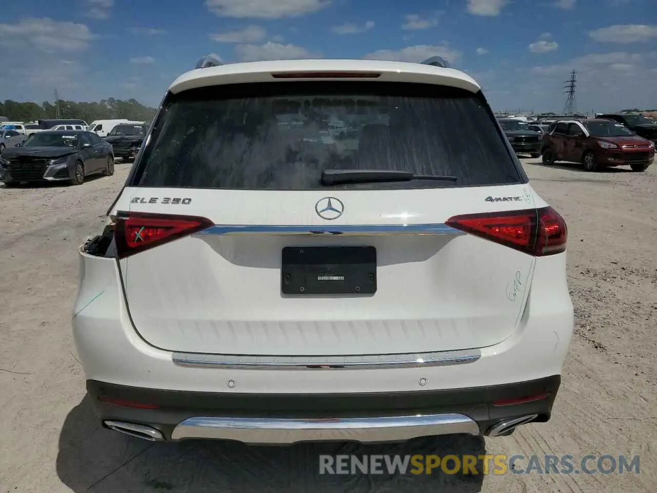 6 Photograph of a damaged car 4JGFB4KB4LA226093 MERCEDES-BENZ GLE-CLASS 2020