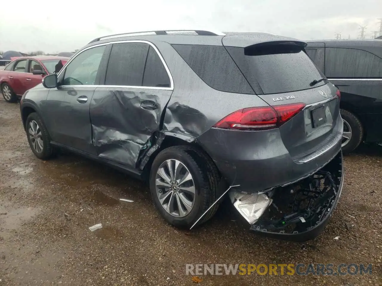 2 Photograph of a damaged car 4JGFB4KB5LA153980 MERCEDES-BENZ GLE-CLASS 2020