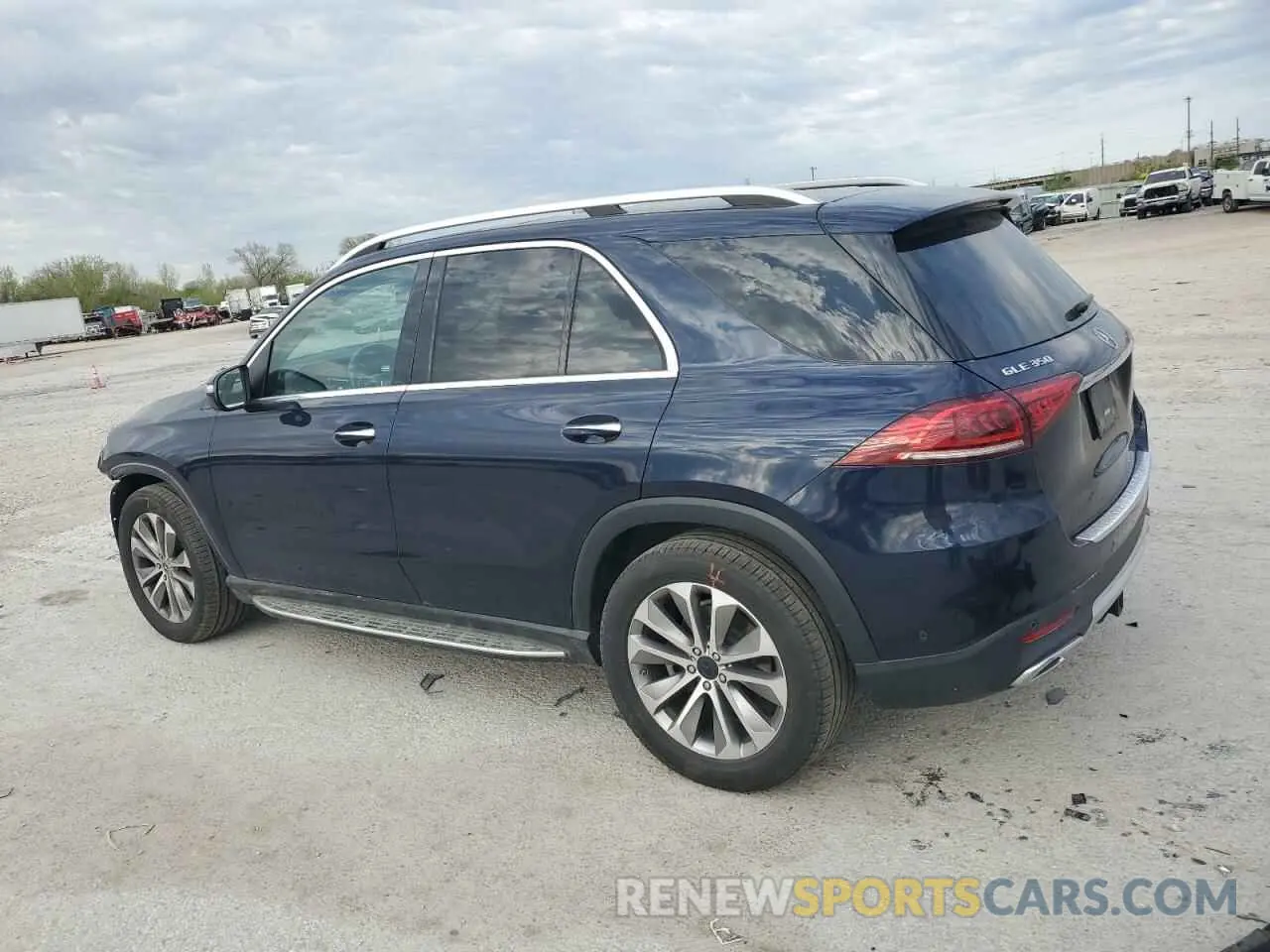 2 Photograph of a damaged car 4JGFB4KB6LA091408 MERCEDES-BENZ GLE-CLASS 2020