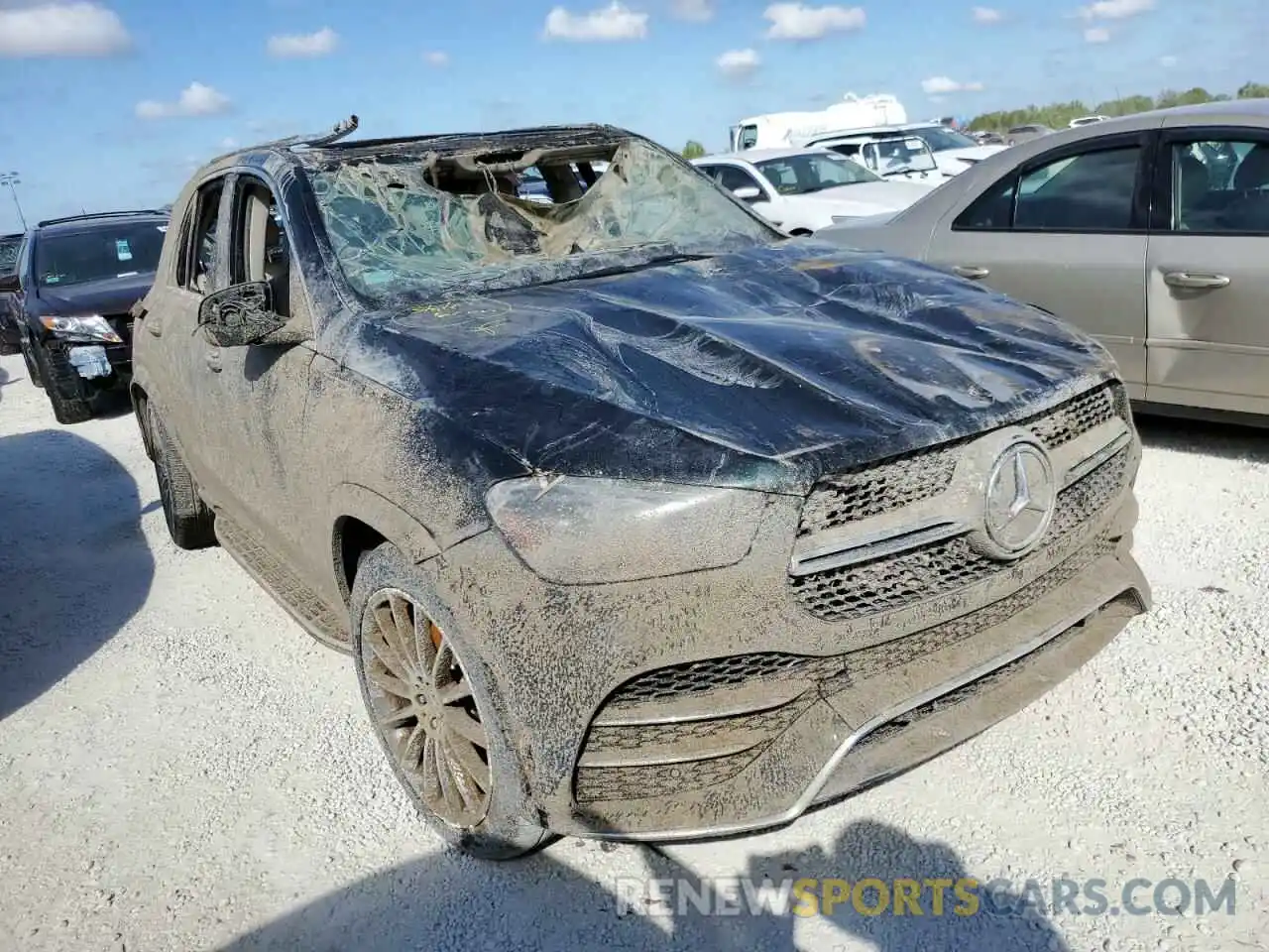 1 Photograph of a damaged car 4JGFB4KB6LA194196 MERCEDES-BENZ GLE-CLASS 2020