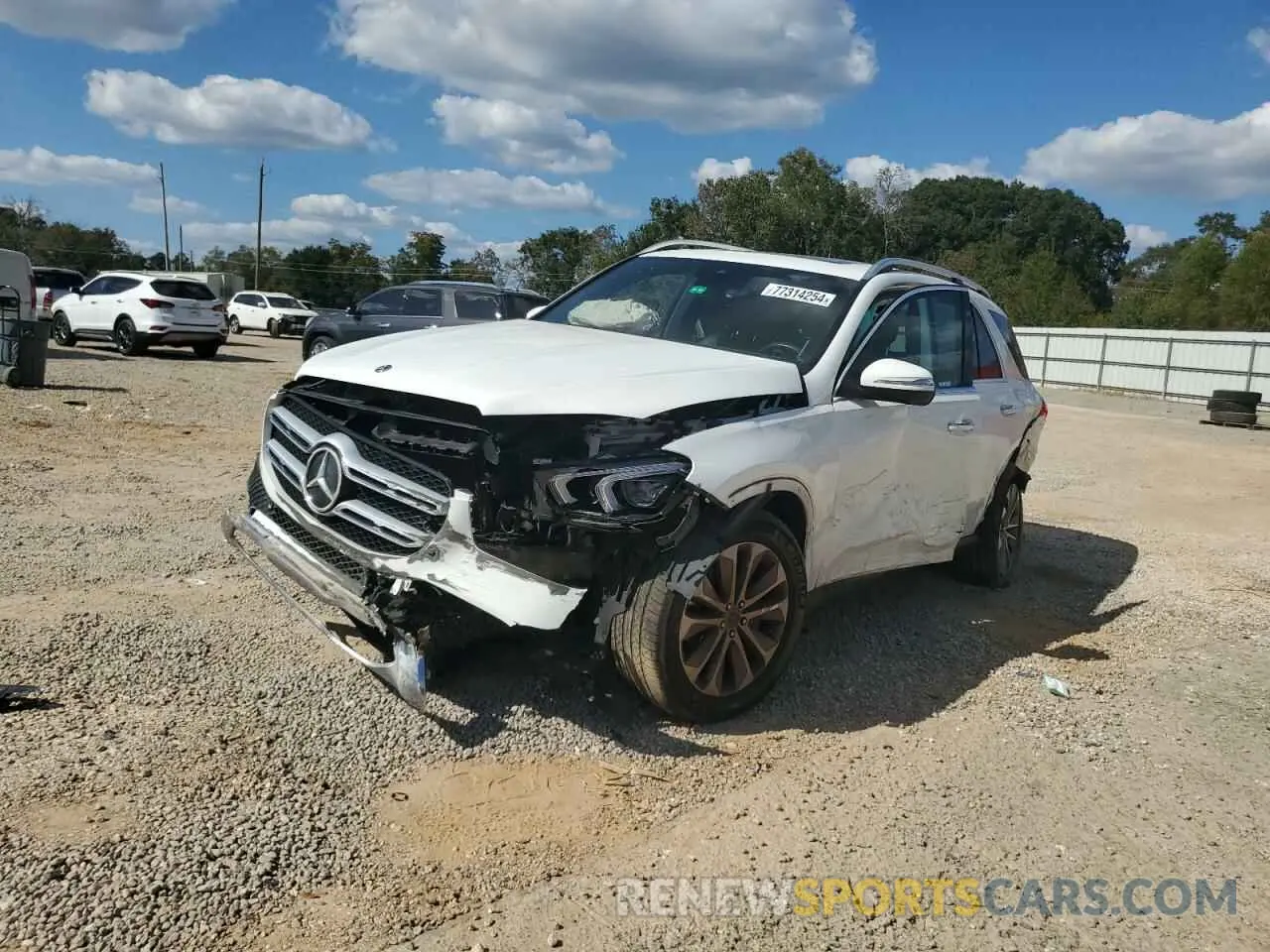 1 Photograph of a damaged car 4JGFB4KB9LA079088 MERCEDES-BENZ GLE-CLASS 2020
