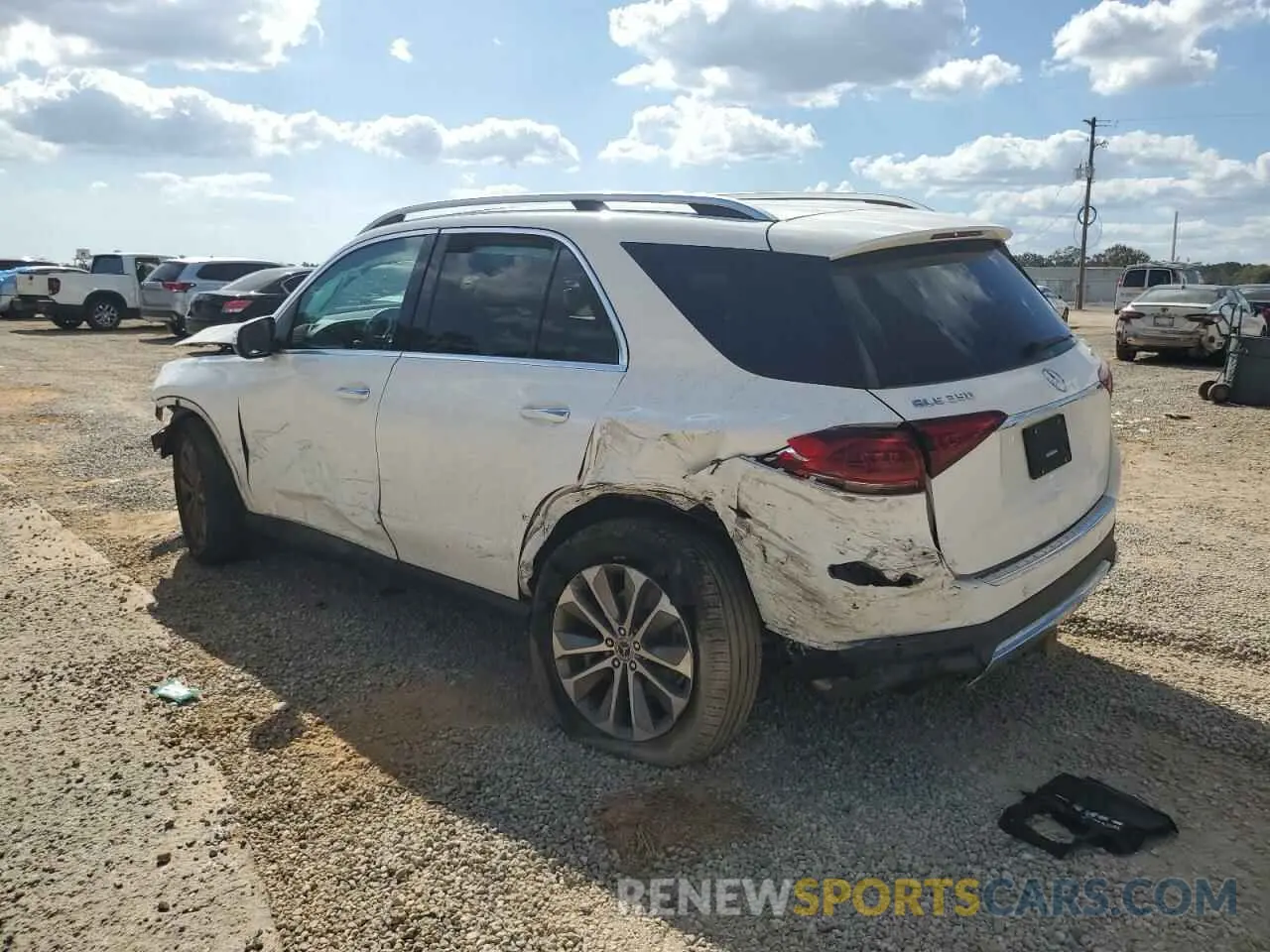 2 Photograph of a damaged car 4JGFB4KB9LA079088 MERCEDES-BENZ GLE-CLASS 2020
