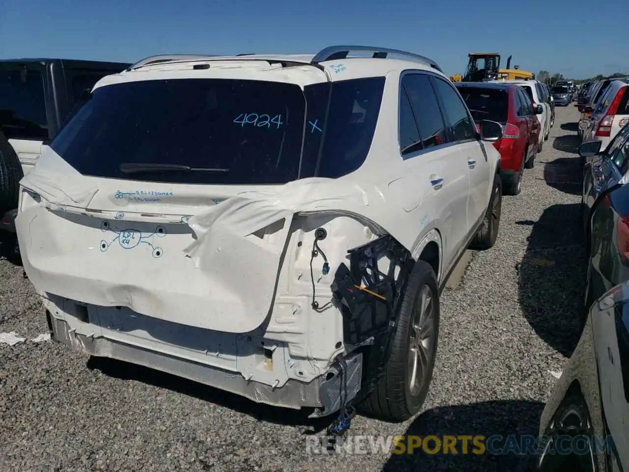 4 Photograph of a damaged car 4JGFB4KB9LA092522 MERCEDES-BENZ GLE-CLASS 2020