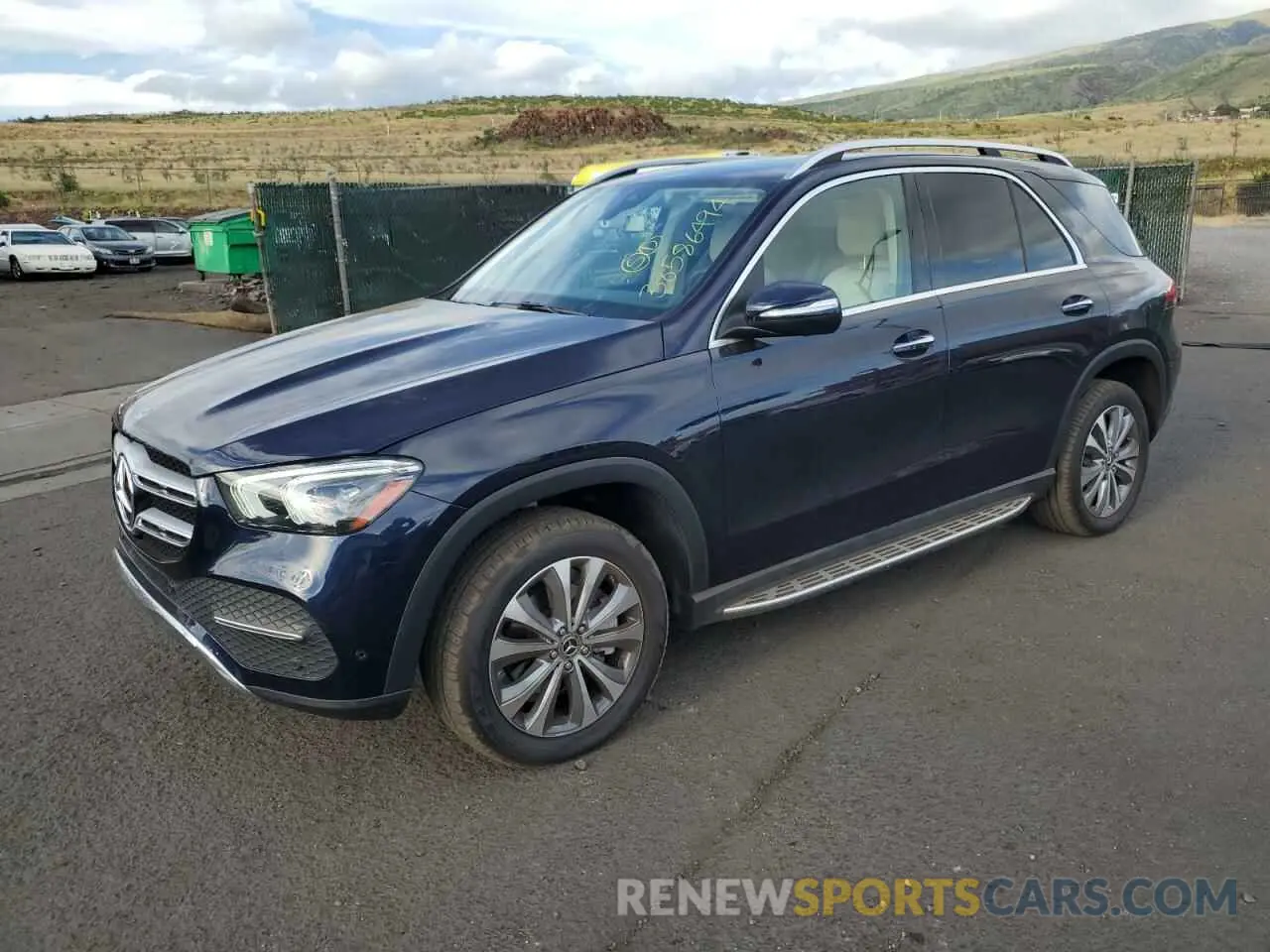 1 Photograph of a damaged car 4JGFB4KBXLA047007 MERCEDES-BENZ GLE-CLASS 2020