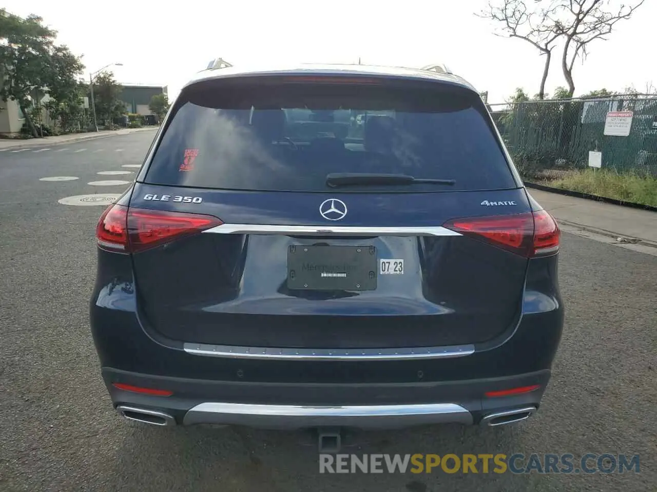 6 Photograph of a damaged car 4JGFB4KBXLA047007 MERCEDES-BENZ GLE-CLASS 2020
