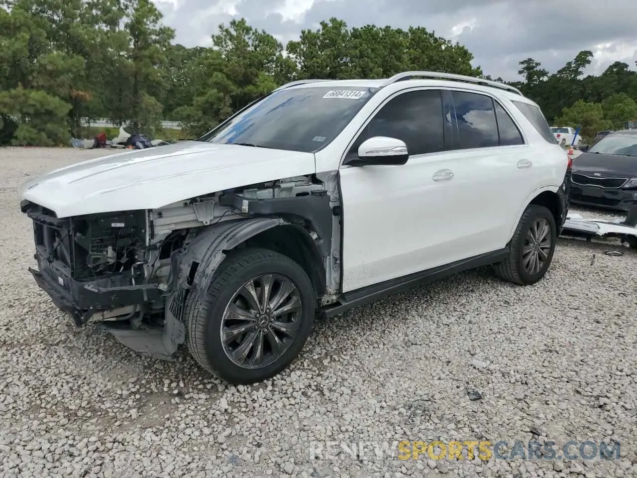 1 Photograph of a damaged car 4JGFB4KBXLA082761 MERCEDES-BENZ GLE-CLASS 2020
