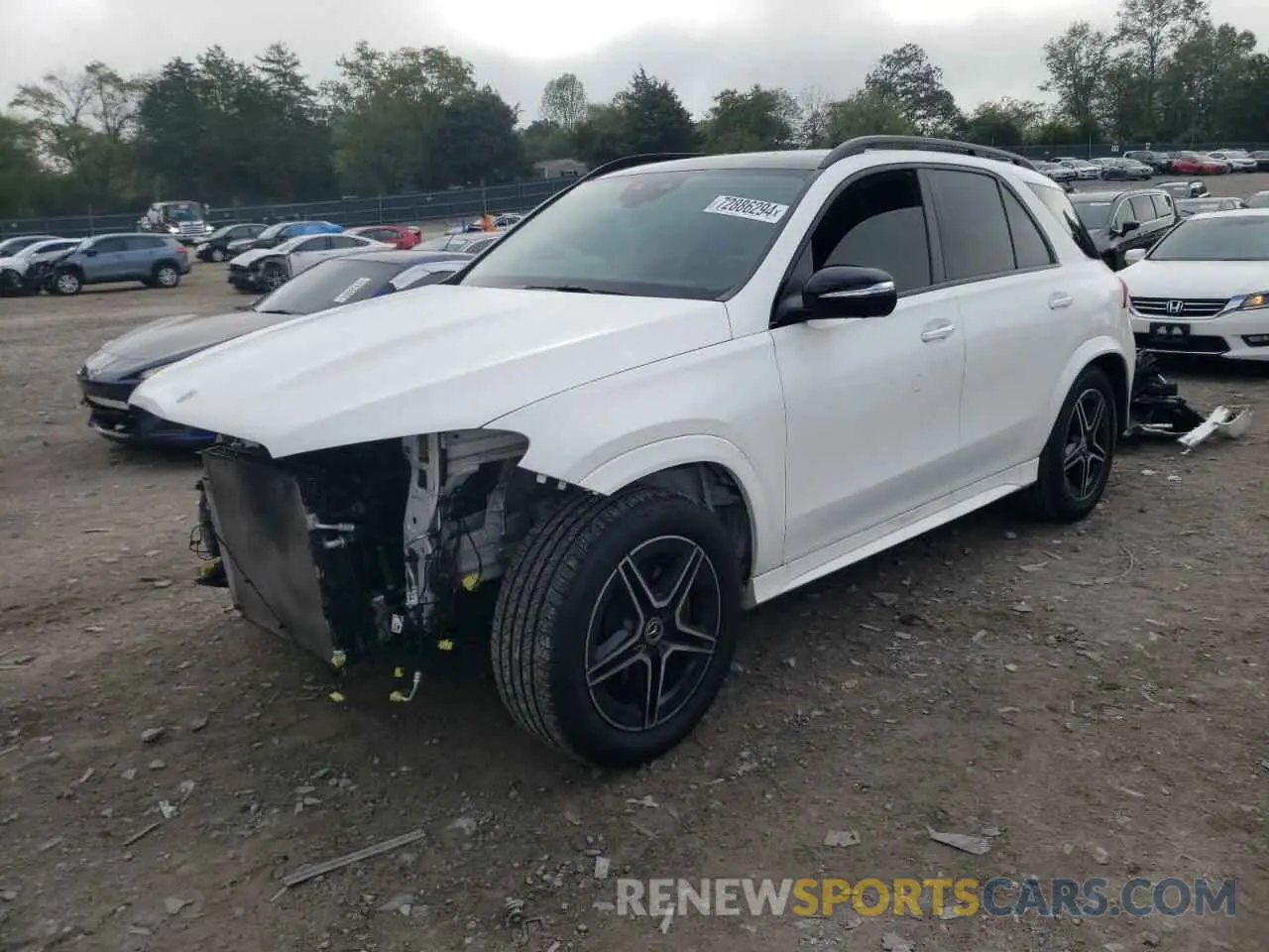 1 Photograph of a damaged car 4JGFB4KE0LA039752 MERCEDES-BENZ GLE-CLASS 2020