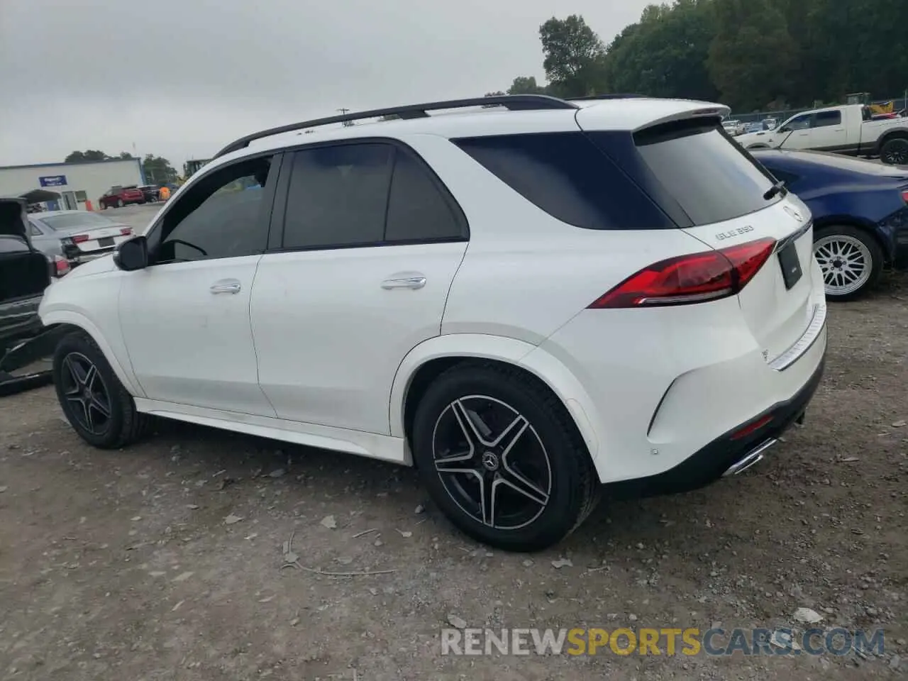 2 Photograph of a damaged car 4JGFB4KE0LA039752 MERCEDES-BENZ GLE-CLASS 2020